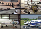 King Air C90 Before, In Process, After.