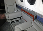 King Air C90 Drink Rails, Ledges, Sidewalls, Card Table